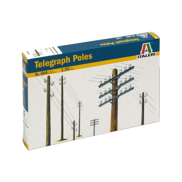 Model Kit doplňky 0404 - TELEGRAPH POLES (1:35)