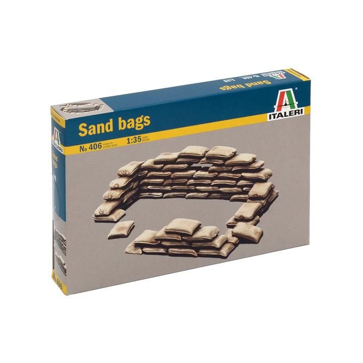 Model Kit doplňky 0406 - SANDBAGS (1:35)