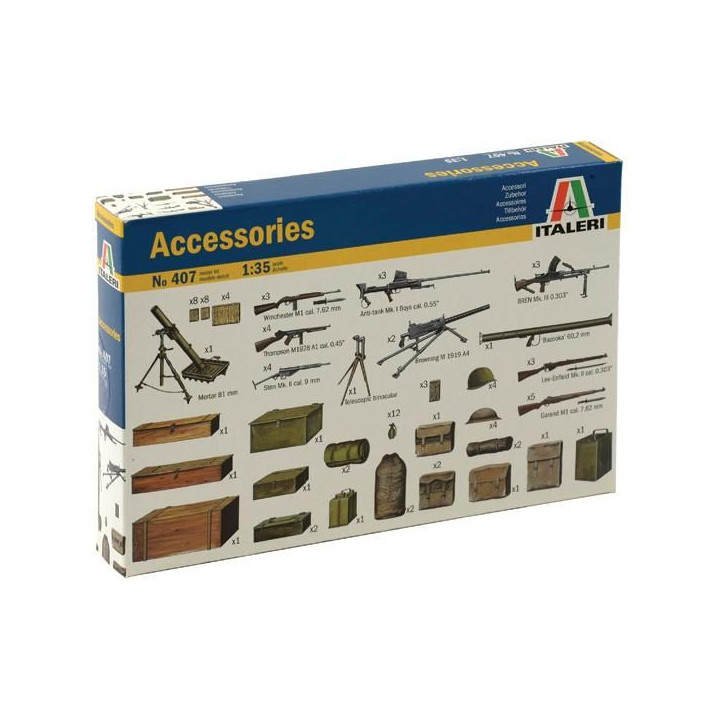 Model Kit doplňky 0407 - ACCESSORIES (1:35)