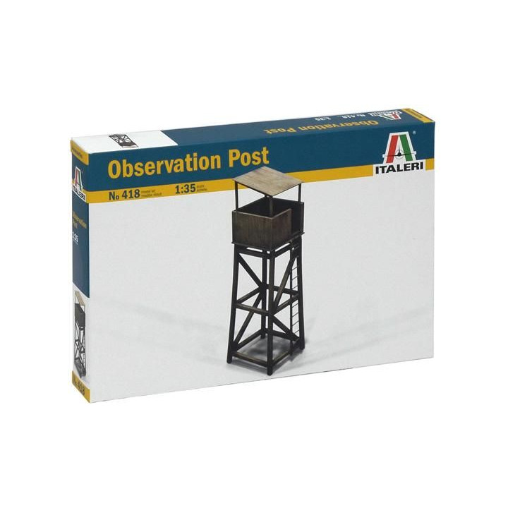 Model Kit budova 0418 - OBSERVATION POST (1:35)