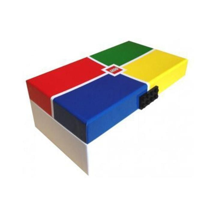LEGO LEGO hodinky pro dospělé 4 Stud Brick Black/Chrome LEGO9007705