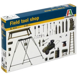 Model Kit doplňky 0419 - FIELD TOOL SHOP (1:35)