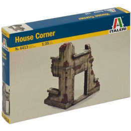 Model Kit budova 6413 - HOUSE CORNER (1:35)