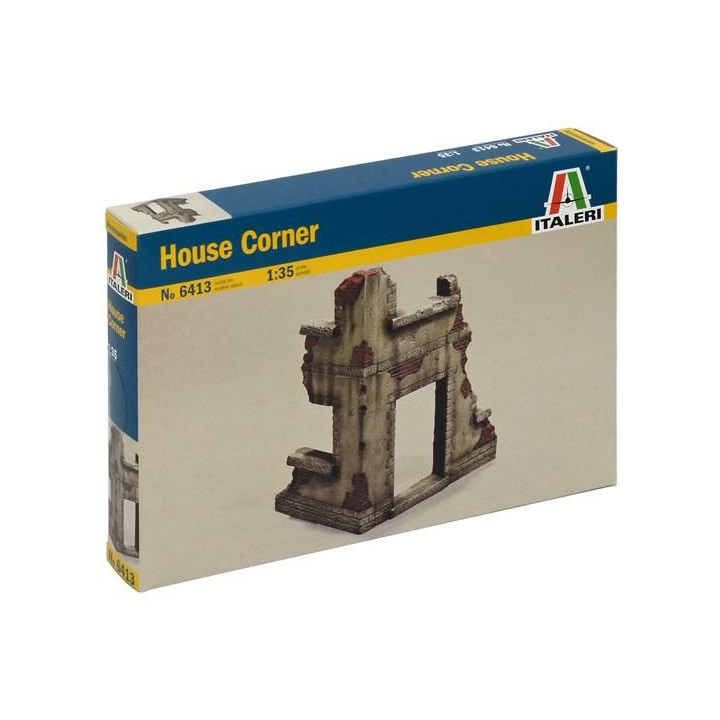 Model Kit budova 6413 - HOUSE CORNER (1:35)