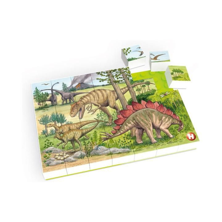 HUBELINO Puzzle - Svět dinosaurů