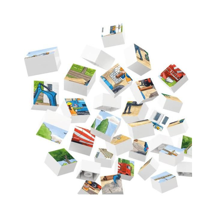 HUBELINO Puzzle - Na staveništi