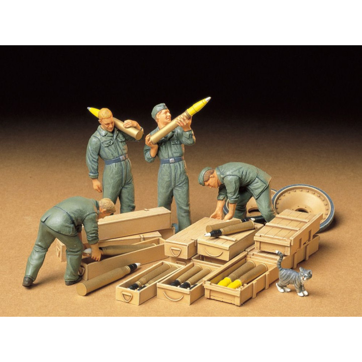 Tamiya German Tank Ammo-Loading Crew Set 1/35