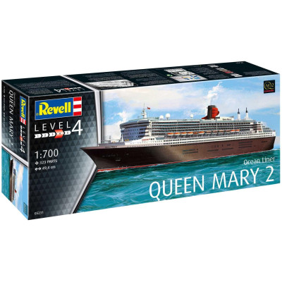 Plastic ModelKit loď 05231 - Queen Mary 2 (1:700)