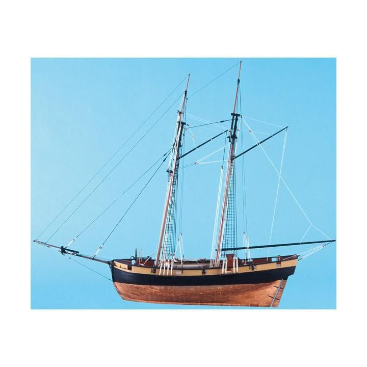 CALDERCRAFT H.M. Pickle škuner 1805 1:64 kit