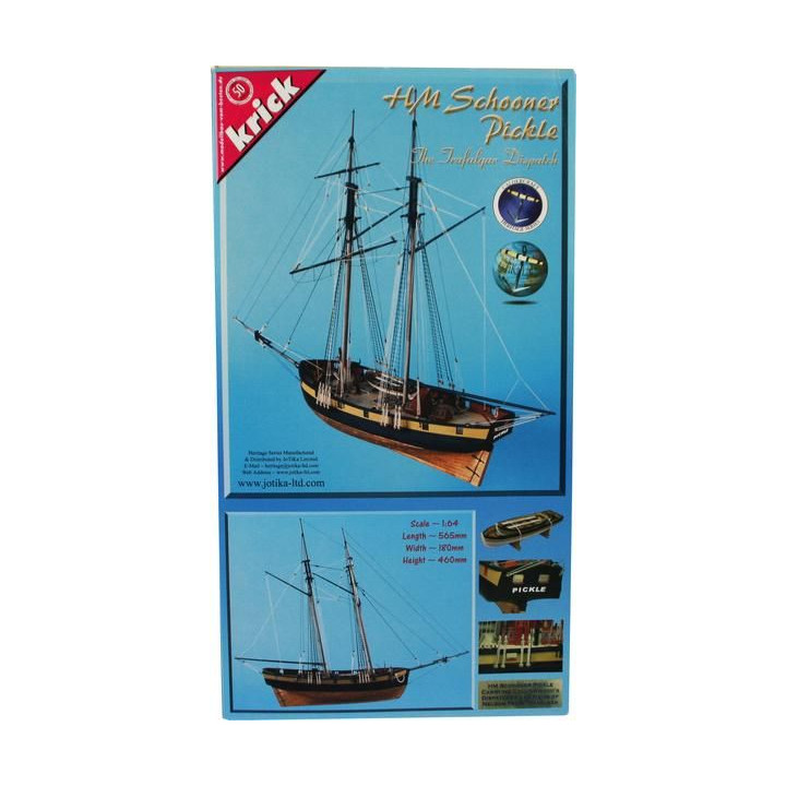 CALDERCRAFT H.M. Pickle škuner 1805 1:64 kit