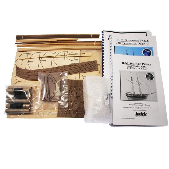 CALDERCRAFT H.M. Pickle škuner 1805 1:64 kit