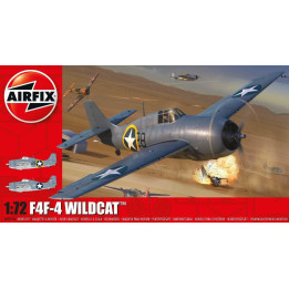 Classic Kit letadlo A02070A - Grumman F4F-4 Wildcat (1:72)