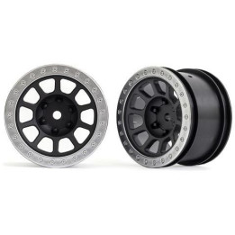 Traxxas disk 2.2" šedý/chromovaný (2) (zadní)