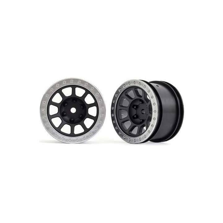 Traxxas disk 2.2" šedý/chromovaný (2) (zadní)