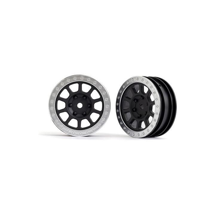 Traxxas disk 2.2" šedý/chromovaný (2) (přední)