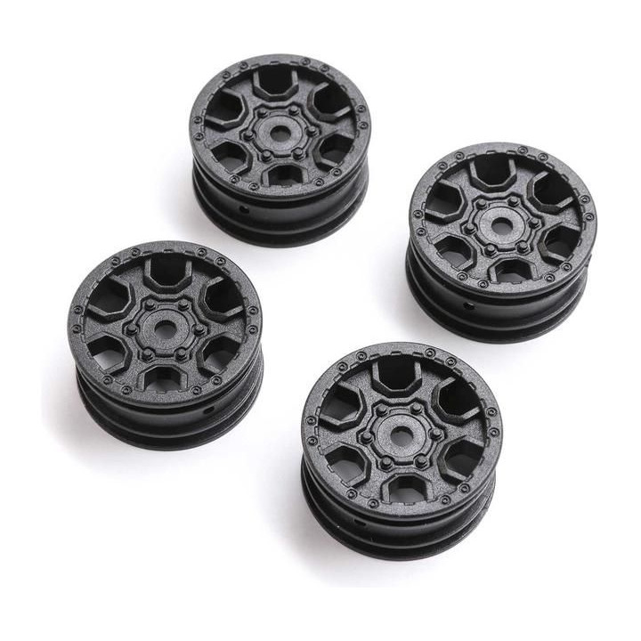 Axial disk 1.0" Ford Bronco černý (4): SCX24