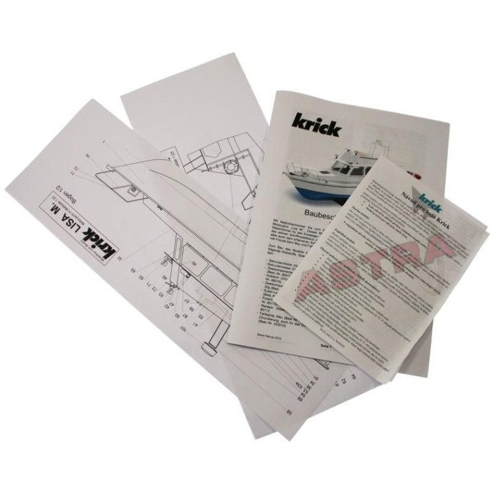 Krick Motorová jachta Lisa kit
