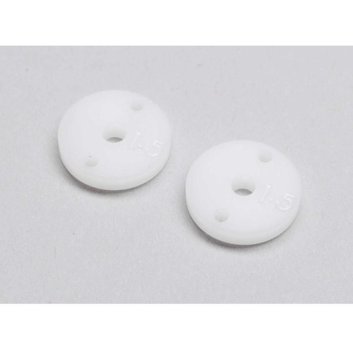 TLR píst tlumiče CNC 2.3mm, 2x1.5mm, G3 (2)