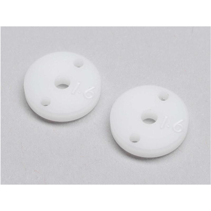 TLR píst tlumiče CNC 2.3mm, 2x1.1.6mm, G3 (2)