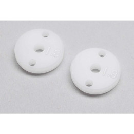 TLR píst tlumiče CNC 2.3mm, 2x1.8mm, G3 (2)