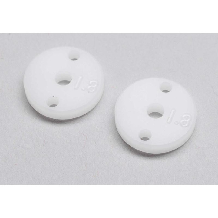 TLR píst tlumiče CNC 2.3mm, 2x1.8mm, G3 (2)