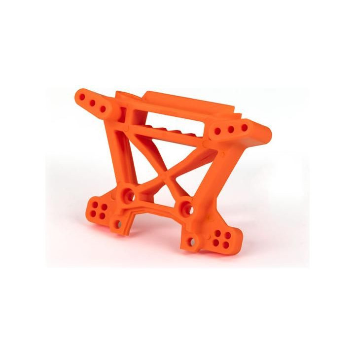 Traxxas věž předních tlumičů HD oranžová (pro NO9080)