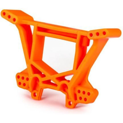 Traxxas věž zadních tlumičů HD oranžová (pro NO9080)