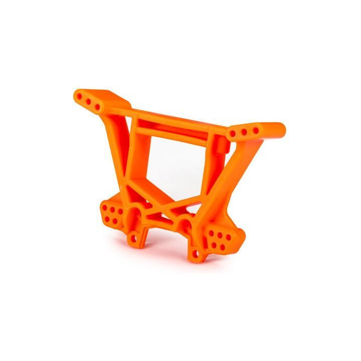 Traxxas věž zadních tlumičů HD oranžová (pro NO9080)