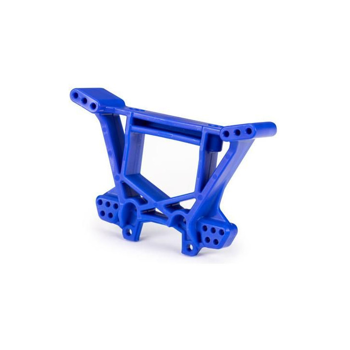 Traxxas věž zadních tlumičů HD modrá (pro NO9080)