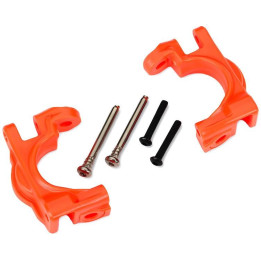 Traxxas závěs přední těhlice HD oranžový (pro NO9080)