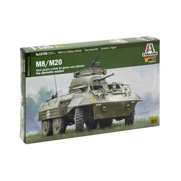 Wargames military 15759 - M8 / M20 (1:56)