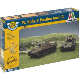 Fast Assembly tanky 7504 - Pz.Kpfw.V PANTHER Ausf.G (1:72)