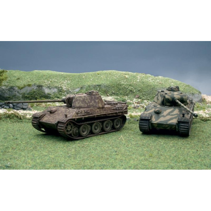 Fast Assembly tanky 7504 - Pz.Kpfw.V PANTHER Ausf.G (1:72)