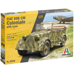 Model Kit tank 6550 - 508 CM "COLONIALE" STAFF CAR (1:35)