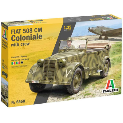 Model Kit tank 6550 - 508 CM "COLONIALE" STAFF CAR (1:35)