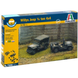Fast Assembly military 7506 - 1/4 Ton 4x4 TRUCK (1:72)