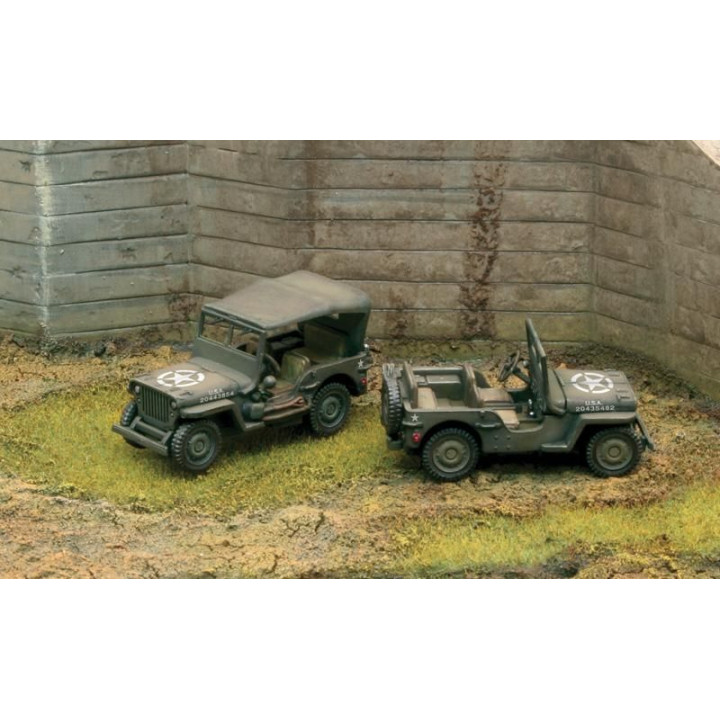 Fast Assembly military 7506 - 1/4 Ton 4x4 TRUCK (1:72)