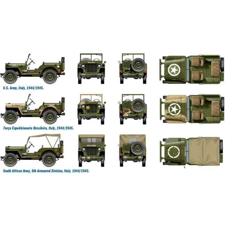 Fast Assembly military 7506 - 1/4 Ton 4x4 TRUCK (1:72)