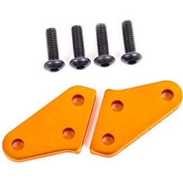 Traxxas těhlice hliníková oranžově eloxovaná (2) (pro NO9537 a NO9637)