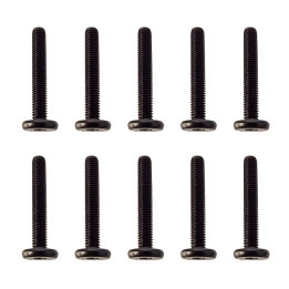 M3x20mm Low Profile šrouby, 10 ks.