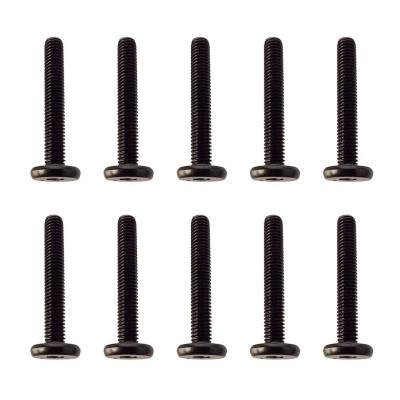 M3x20mm Low Profile šrouby, 10 ks.