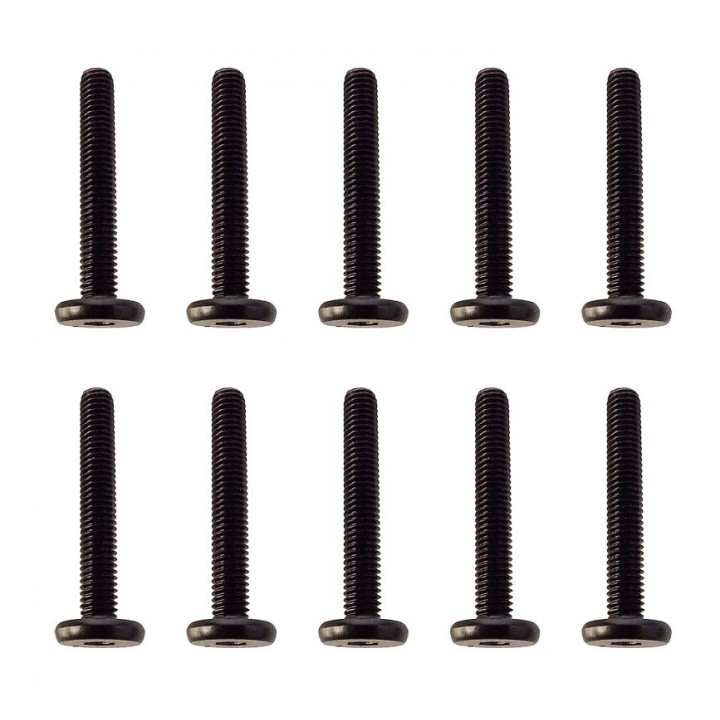 M3x20mm Low Profile šrouby, 10 ks.