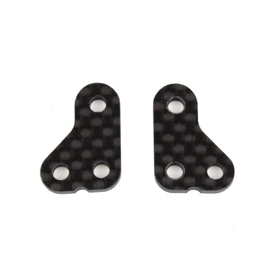 RC10 T6.2 uhlíková páka řízení, +1mm, 1 pár
