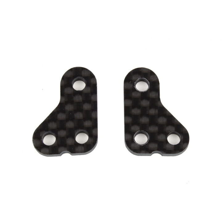 RC10 T6.2 uhlíková páka řízení, +1mm, 1 pár