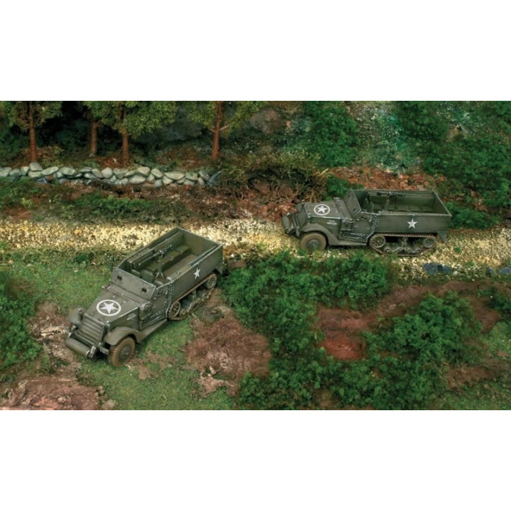 Fast Assembly military 7509 - M3A1 HALF TRACK (1:72)