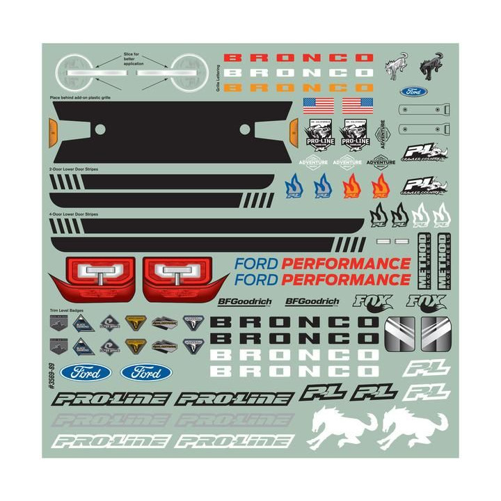 Pro-Line karosérie 1:10 Ford Bronco 2021 (rozvor 290mm)