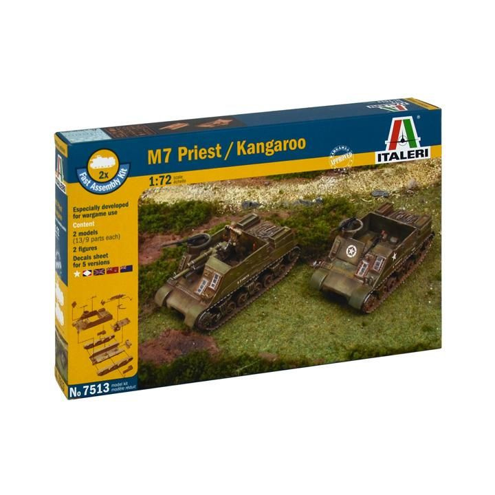 Fast Assembly military 7513 - M7 PRIEST / KANGAROO (1:72)