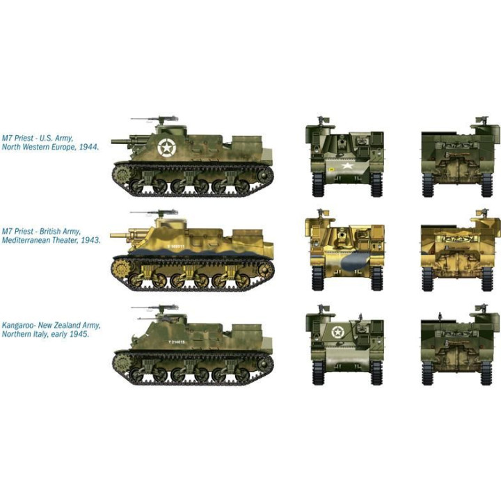 Fast Assembly military 7513 - M7 PRIEST / KANGAROO (1:72)