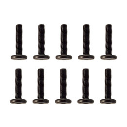 M3x14mm Low Profile šrouby, 10 ks.