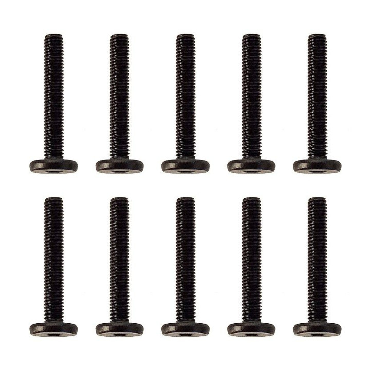 M3x22mm Low Profile šrouby, 10 ks.